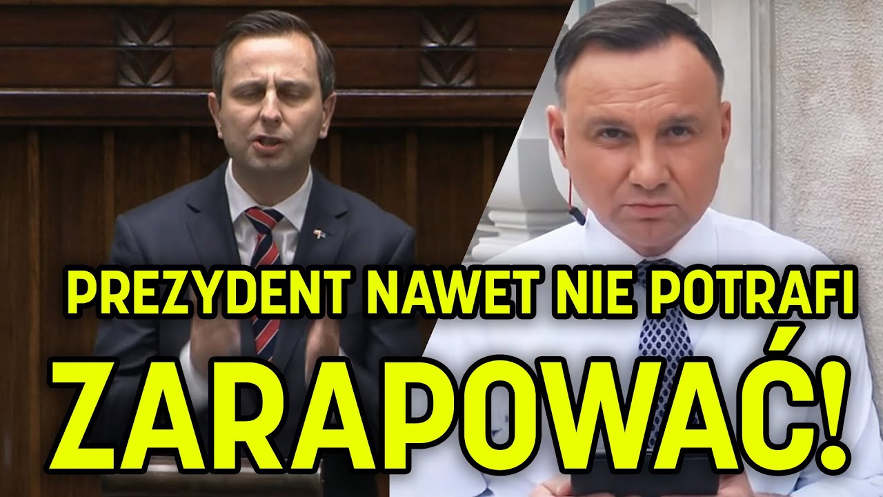 Kosiniak-Kamysz ostro o Andrzeju Dudzie: „Prezydent nawet nie potrafi zarapować”