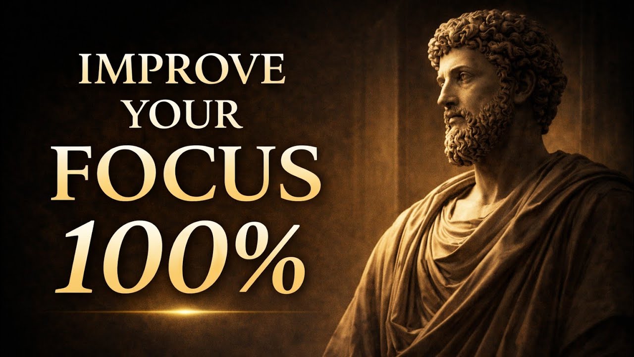 IMPROVE Your FOCUS 100% | STOIC Rules for Deep Concentration | STOIC Mindset | Echoes of Wisdom.
