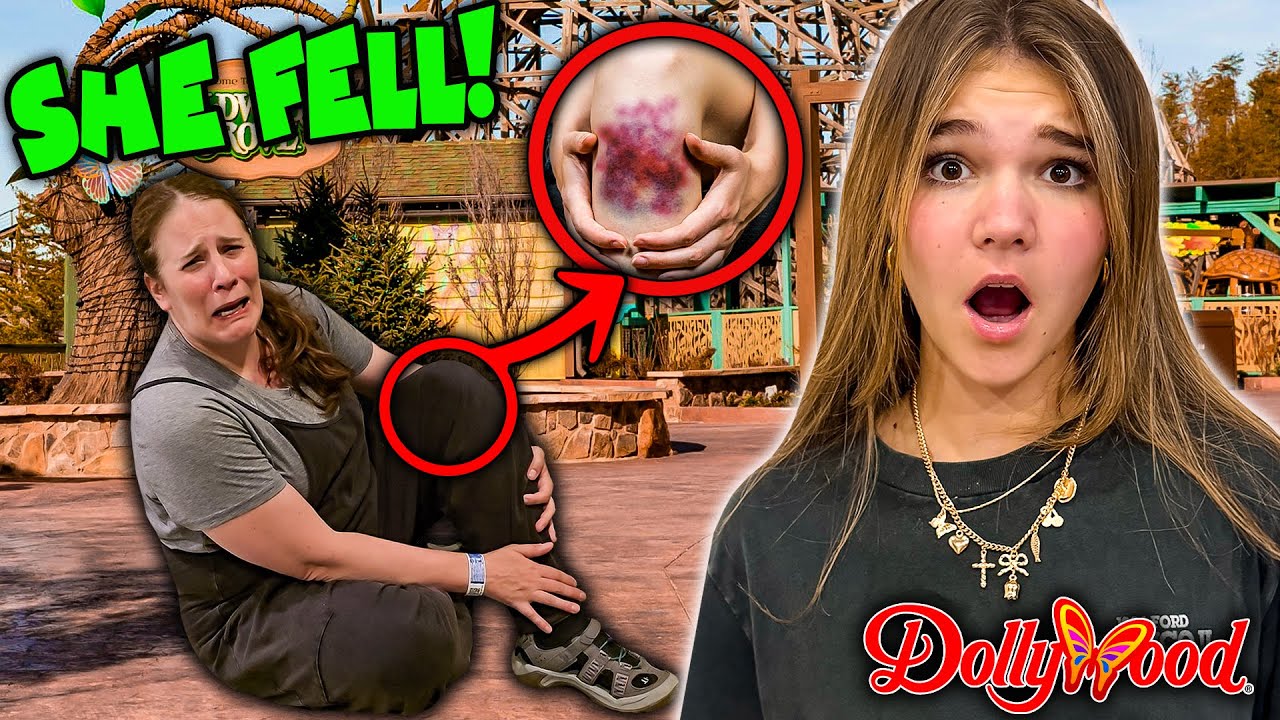 She Tripped And Fell In DOLLYWOOD!