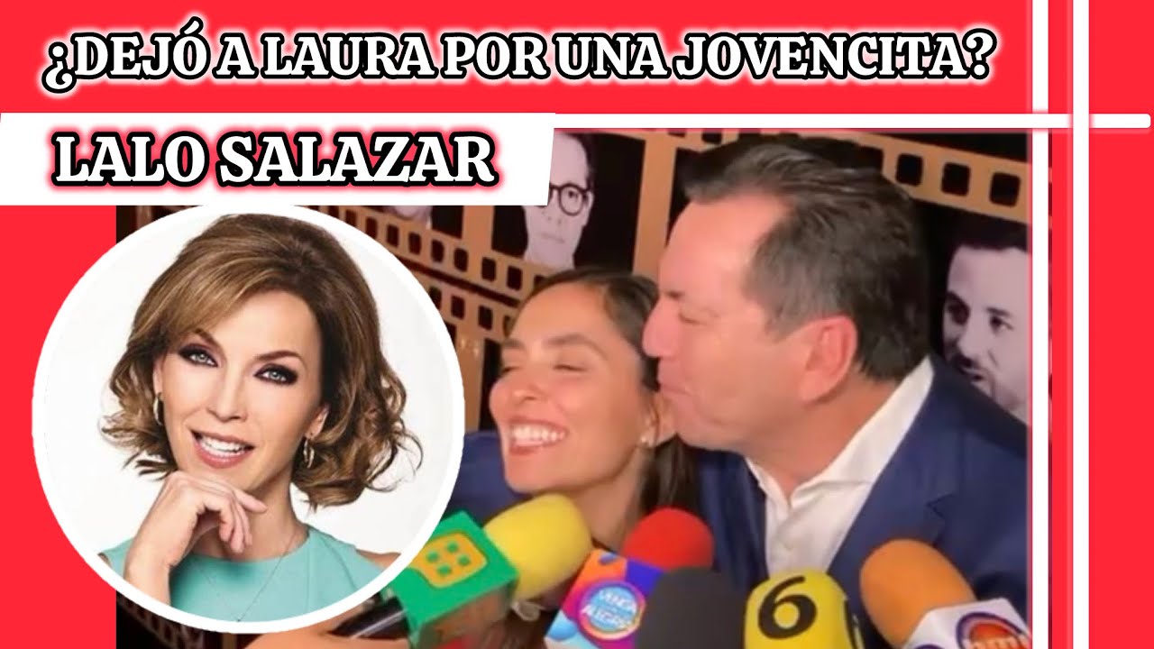 Lalo Salazar captado con una jovencita ¿por eso dejó a Laura Flores? Descubre de quién se trata