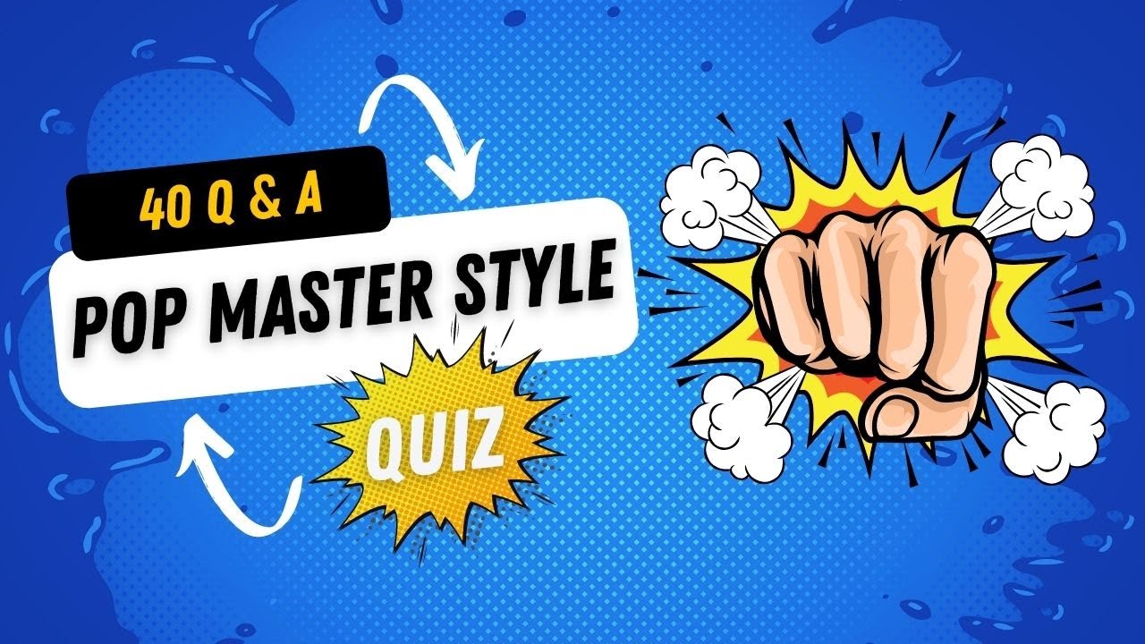 Trivia Tube - Popmaster Quiz Edition - 40x Music Questions And Answers