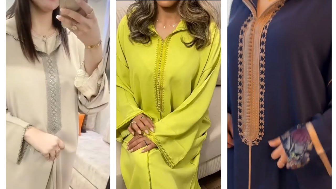 اخر صيحات الجلابة المغربية 2026🌟جديد الخياطة والألوان الدارجة/موديلات راقية