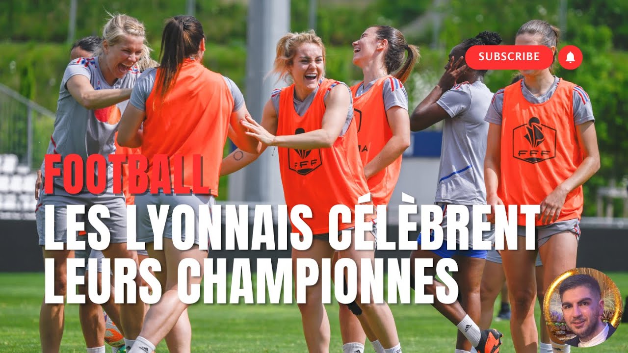 Les Lyonnais ❤️💙 célèbrent leurs Championnes 🏆 ! (Entrainement de l'OL Féminin du 24 Mai 2023)