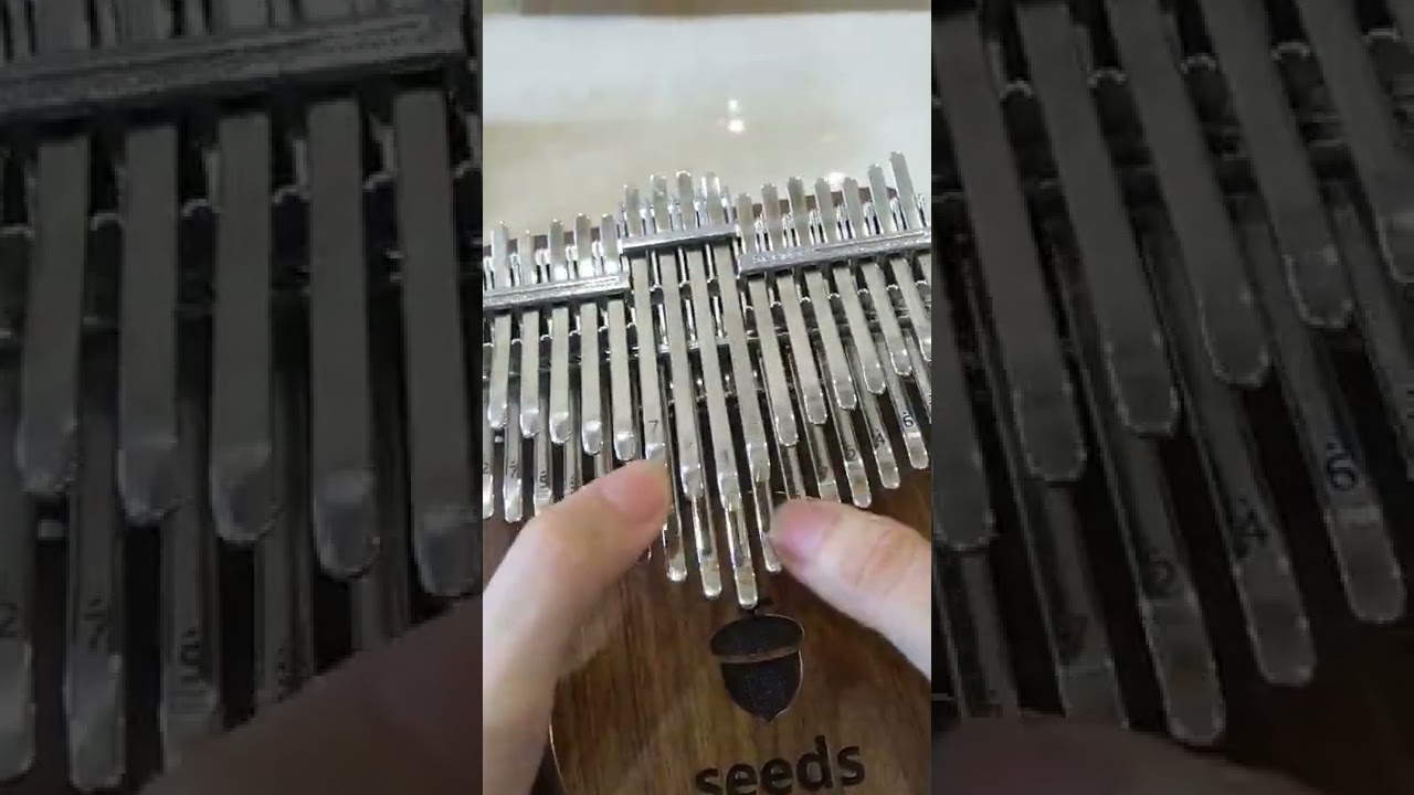 Thumb Piano Seeds Chromatic kalimba 34 Keys by Gokalimba.net