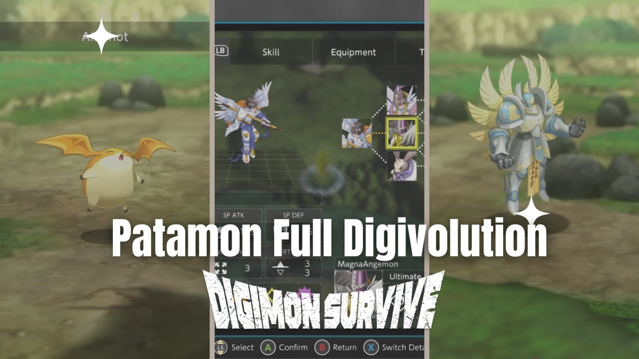 Patamon Full Digivolution & Special Attacks  | Digimon Survive