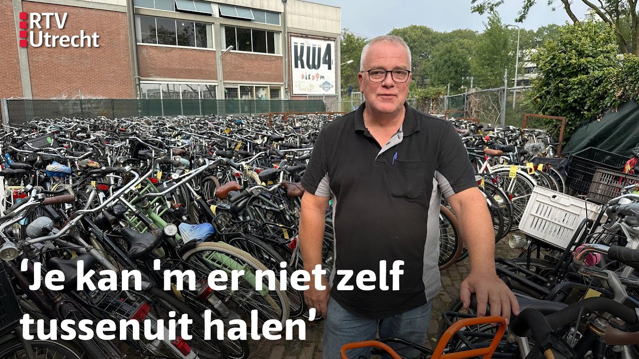 Fietsendepot overspoeld met 700 fietsen van Utrecht Centraal | RTV Utrecht