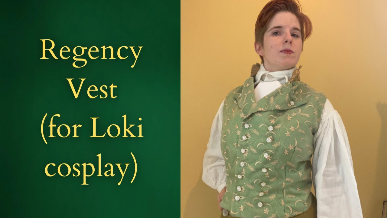 Sewing a Regency (Loki) vest