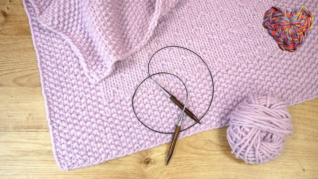 Baby Kuscheldecke stricken - Geschenkidee zur Geburt - f&uuml;r Anf&auml;nger geeignet