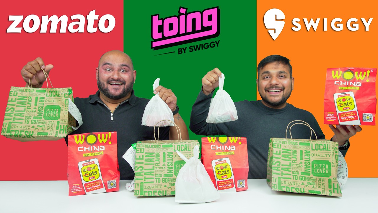 Is Toing Really Cheaper ? Zomato Vs Swiggy Vs Toing | Honest Food Delivery Test | Viwa Food World