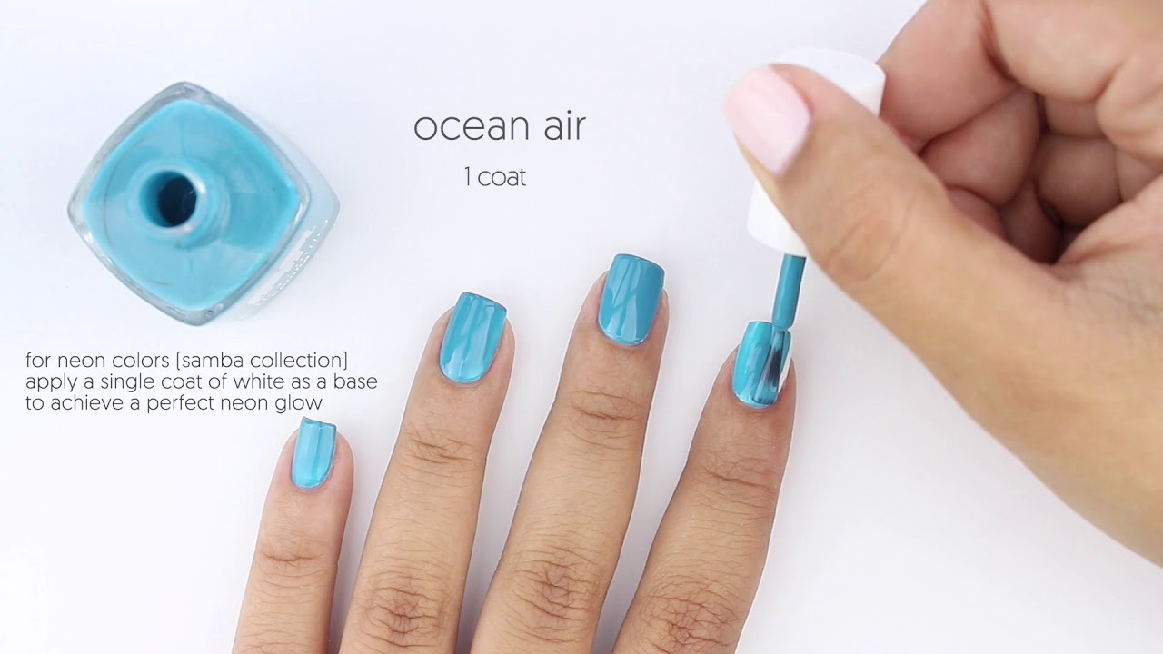 ella+mila | Comparing Blue Nail Polish Colors