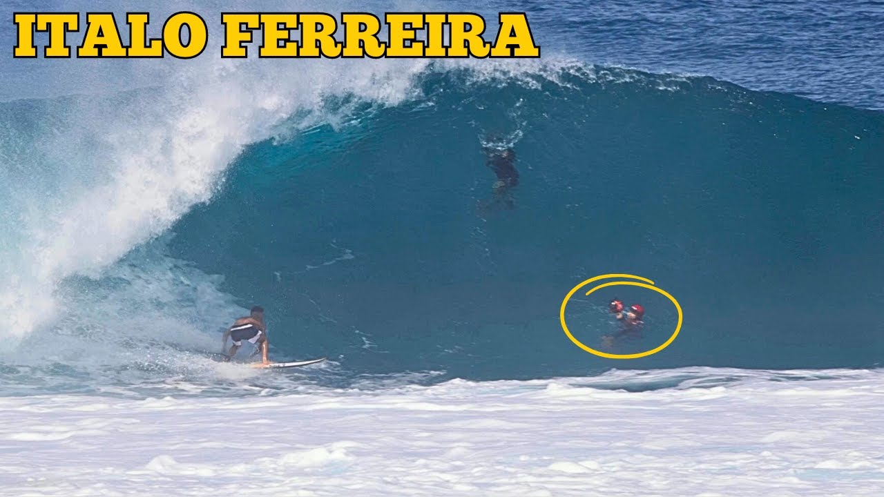 Italo Ferreira Gets The SHOT at Pipe