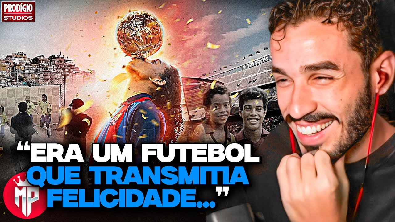O DIA QUE O MUNDO PAROU PRA VER RONALDINHO GAÚCHO | REACT MENINO PRODÍGIO