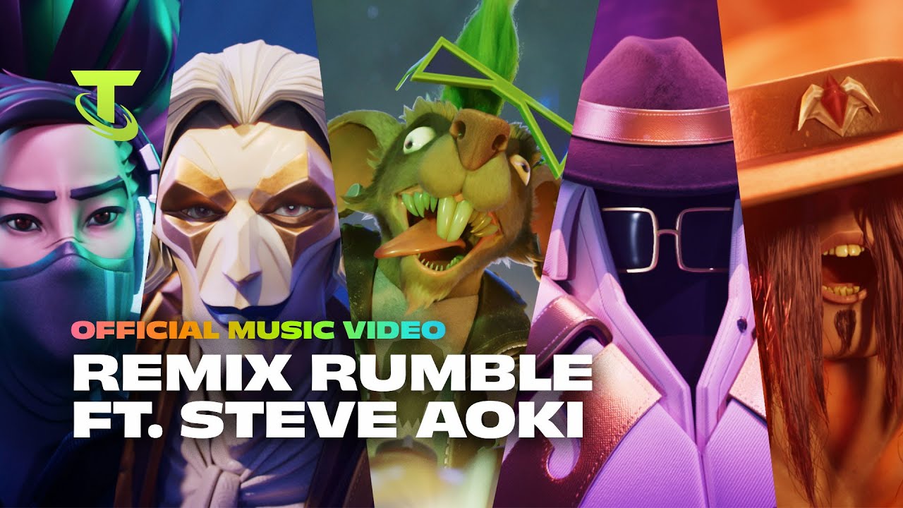 REMIX RUMBLE ft. Steve Aoki (Official Music Video) | Teamfight Tactics
