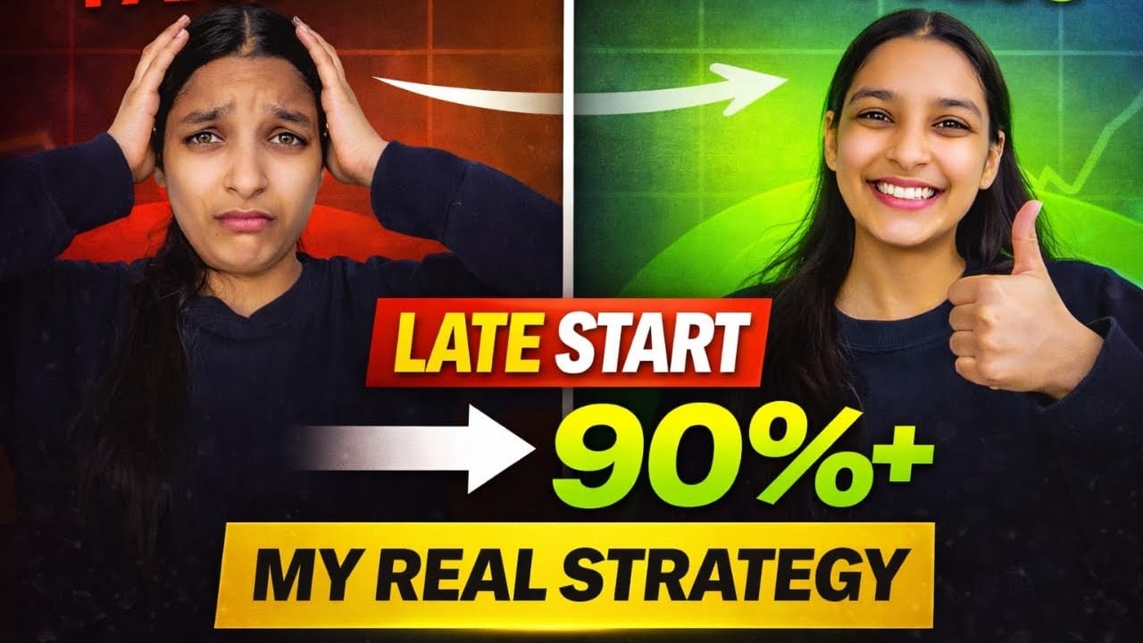 “I Started Late & Still Scored 92%+ in Class 10 | My REAL Strategy”