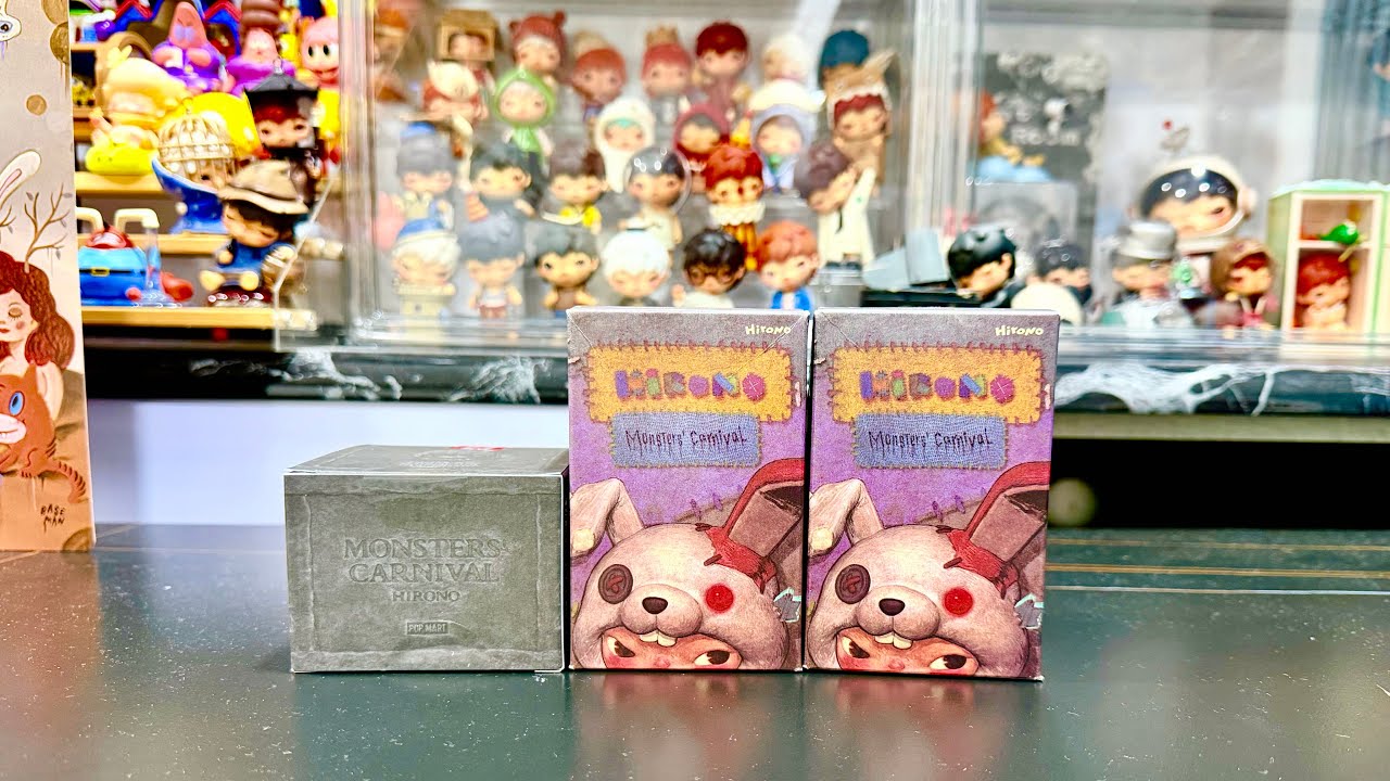 POP MART HIRONO MONSTERS CARNIVAL SERIES FIGURES UNBOXING | SECRET 