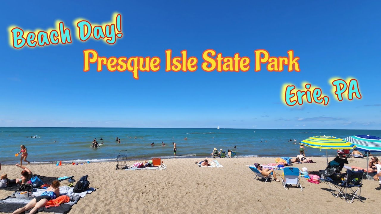 Beach Day At Presque Isle State Park - Erie, PA