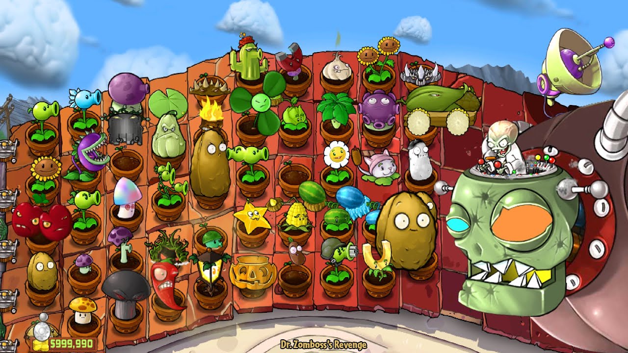 All Plants vs Dr. Zomboss's Revenge | Plants vs Zombies 11