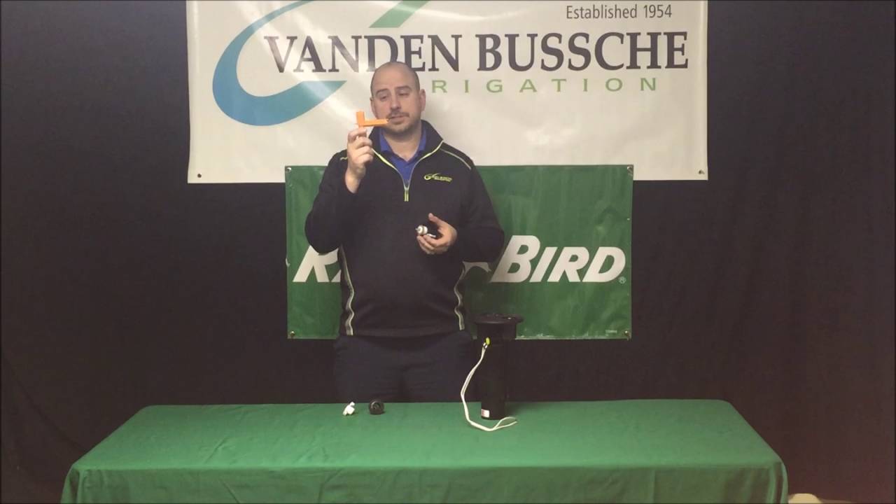 Troubleshooting a Rain Bird weeping head - VandenBussche Golf Video Series