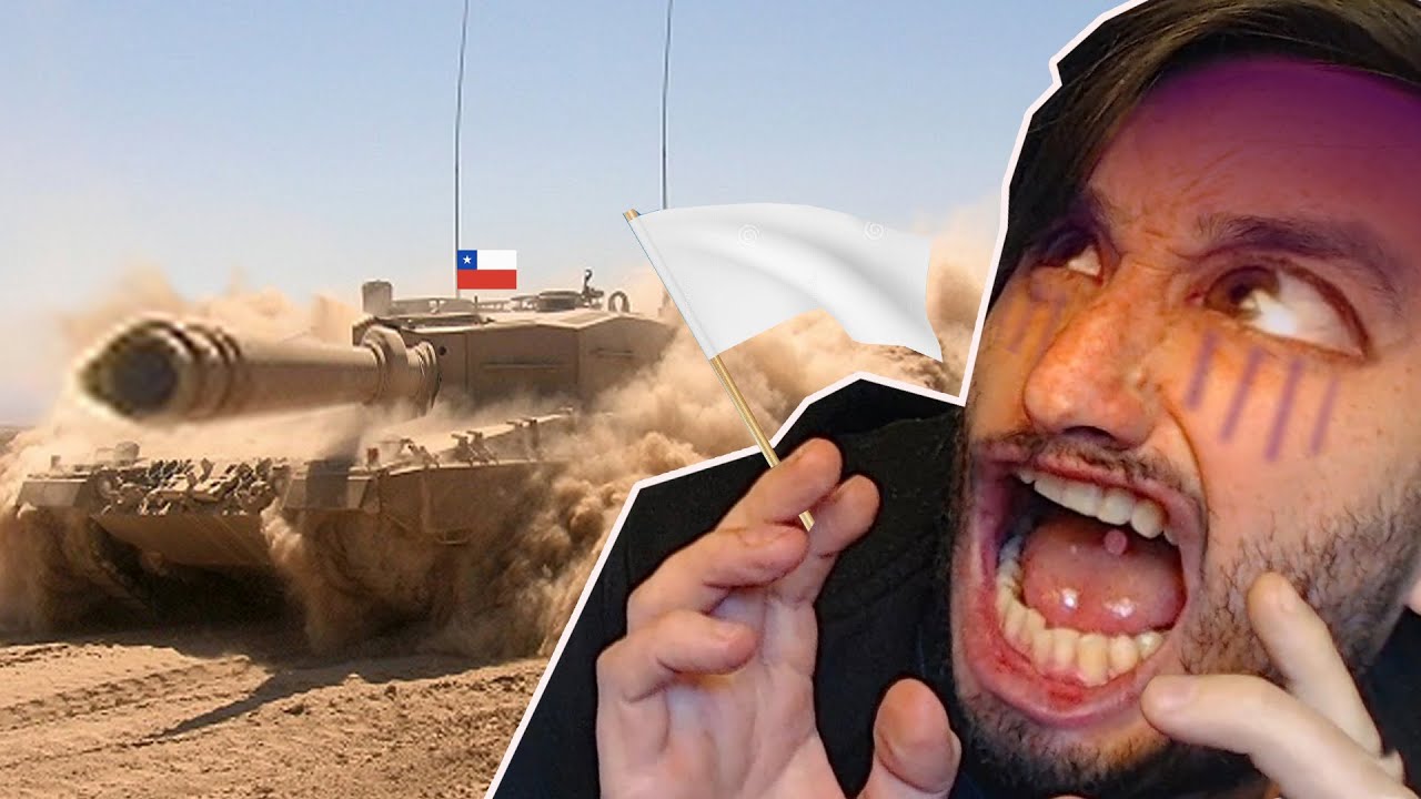 ARGENTINO pide TREGUA🏳️, tras VER los TANQUES de CHILE🇨🇱 Fiestas patrias chilenas