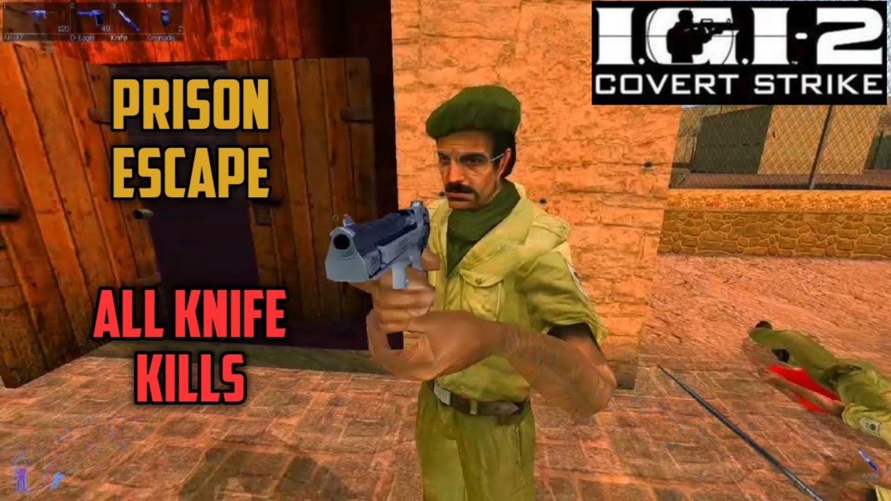 IGI 2 Mission 9 | Killed All 44 Enemies Using Knife Only