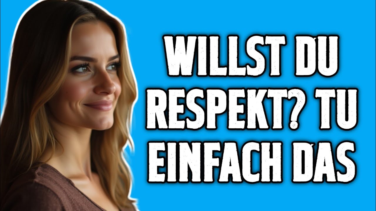 Das Geheimnis, sich von allen respektieren zu lassen