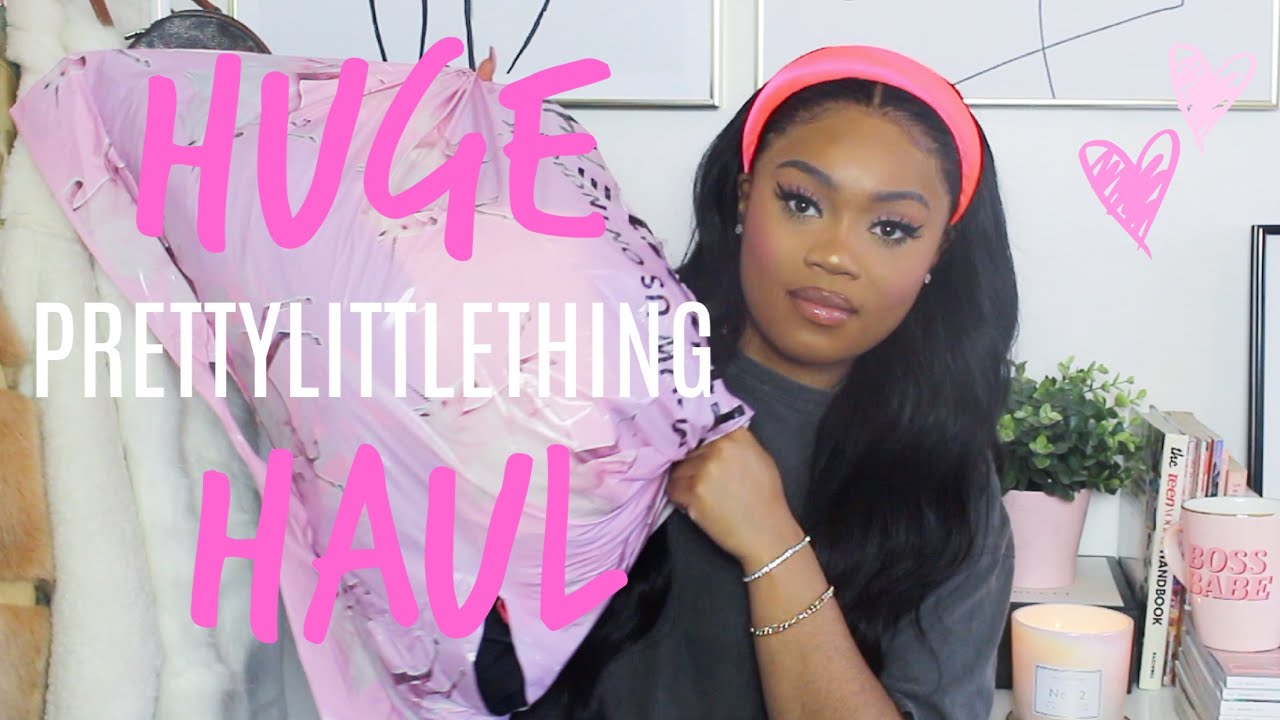 HUGE PRETTYLITTLETHING HAUL | DATE NIGHT OUTFITS