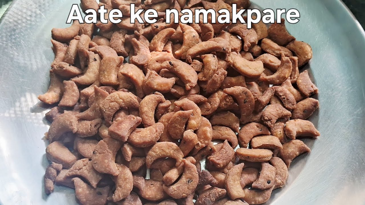 Aate ke khasta namakpare!evening snacks!homemade 😍😍😍😋😋😋