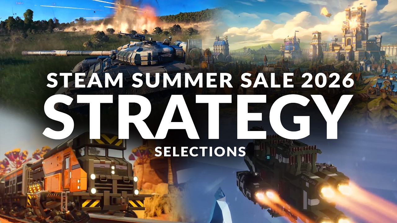 STEAM SUMMER SALE 2026 - Ten Strategy Selections (Plus Sim, Management & City-Building Games)