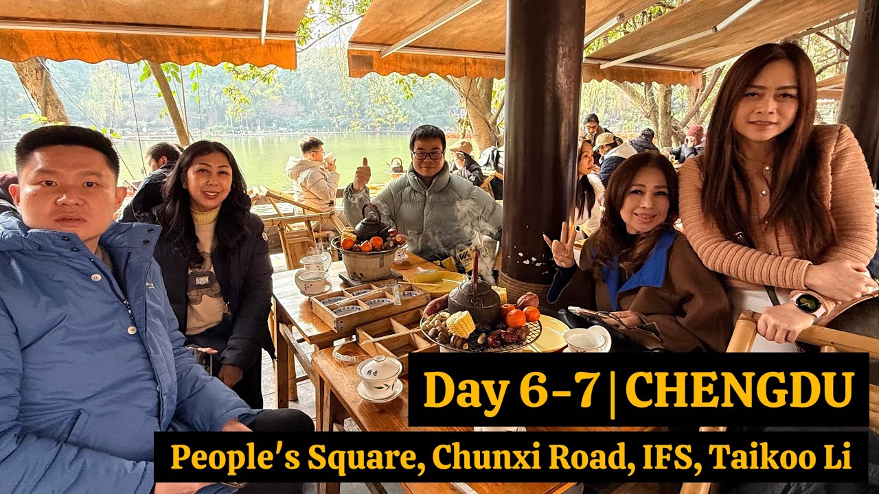 Day 6-7 | CHENGDU - People's Square, Chunxi Road, IFS, Taikoo Li
