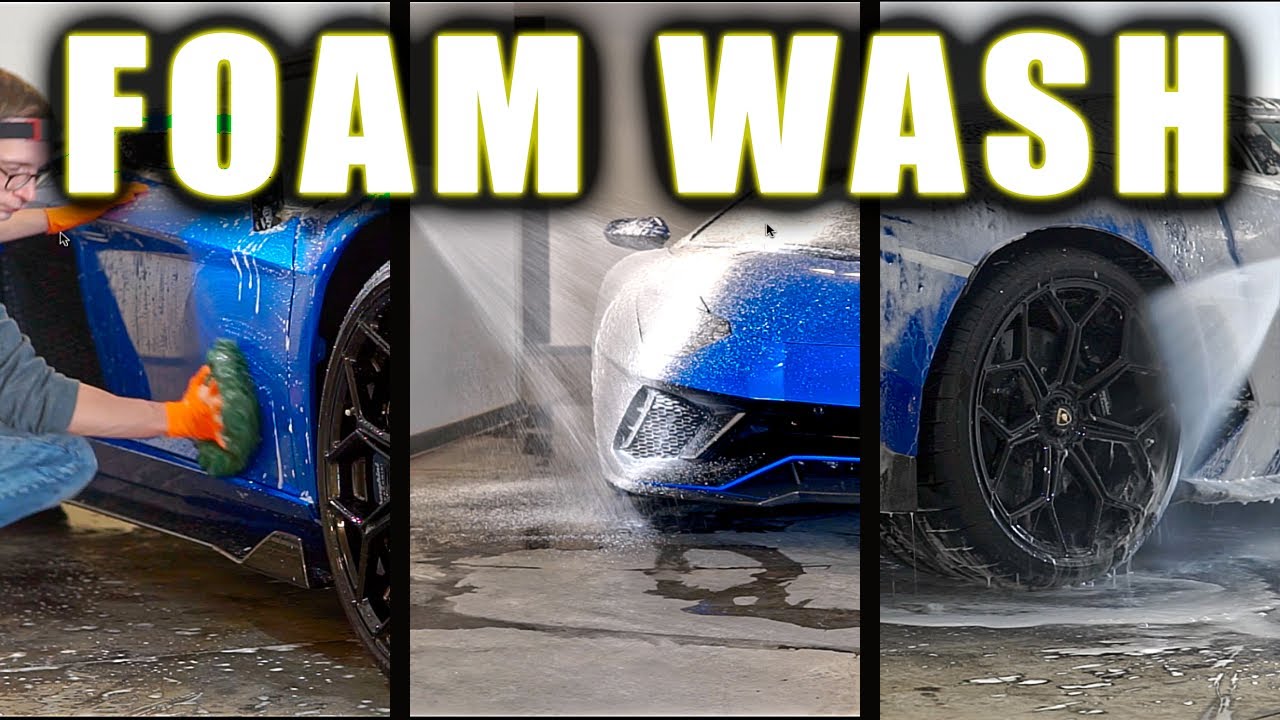 Satisfying Foam Wash with MA*FRA Maniac Line - Lamborghini Aventador LP780-4 Ultimae