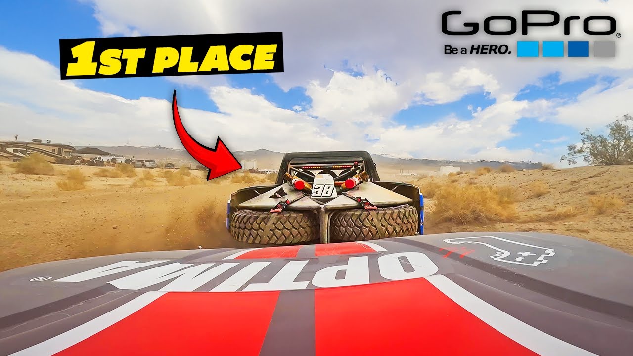 GoPro OnBoard Trophy Truck | Laughlin Gnarly Moments | 4K