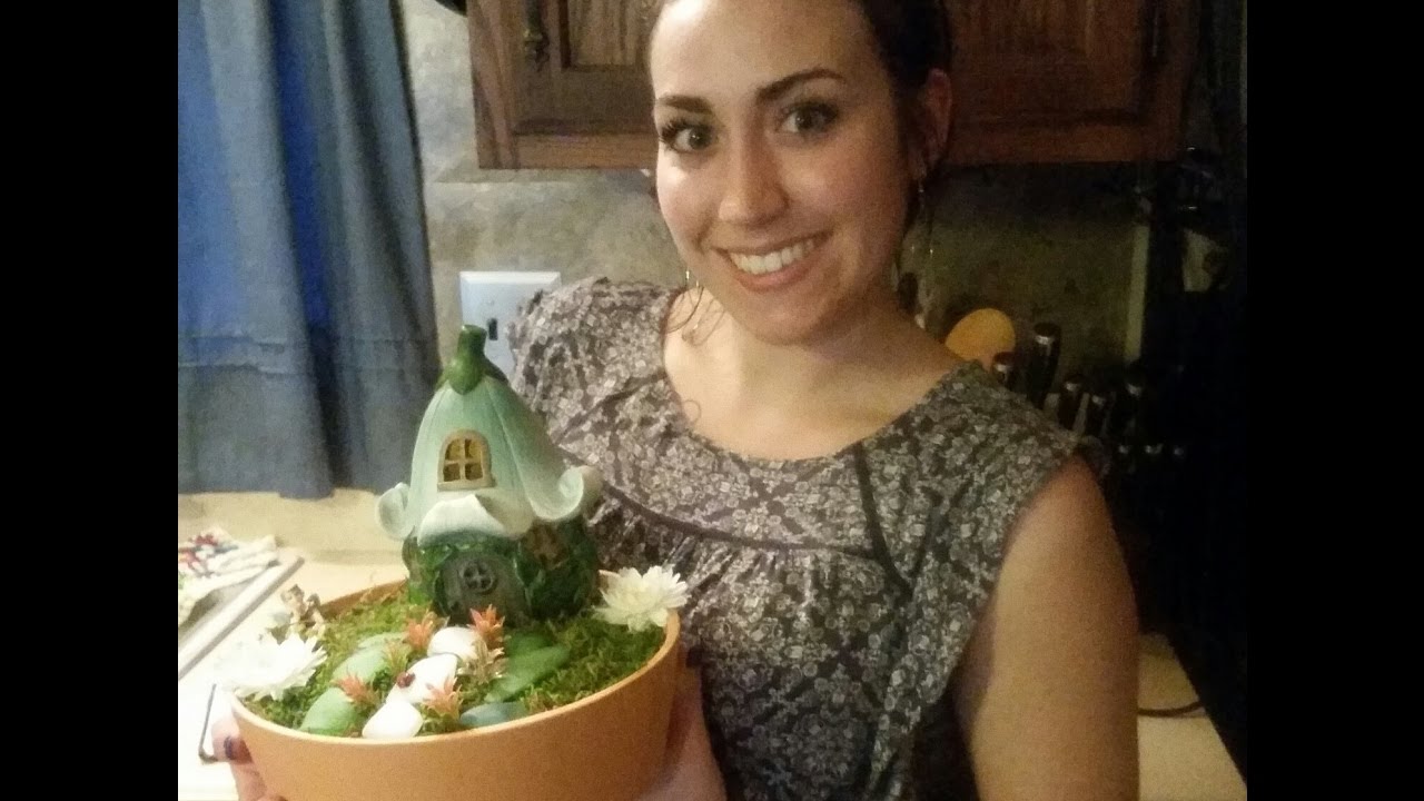 Make a Fairy Garden and Cottage