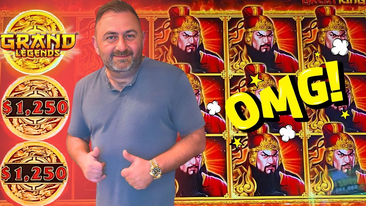 🔥INSANE LUCK ON Great King Grand Legends SMASHES $250 Bets With MULTIPLE JACKPOT HITS 💰💥
