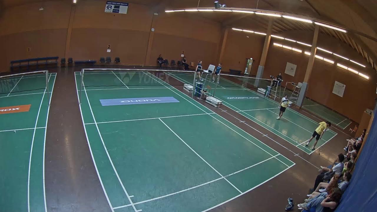 Danish Junior Cup 2023 R16. Saturday August 26. Court 2 Yonex Duora.