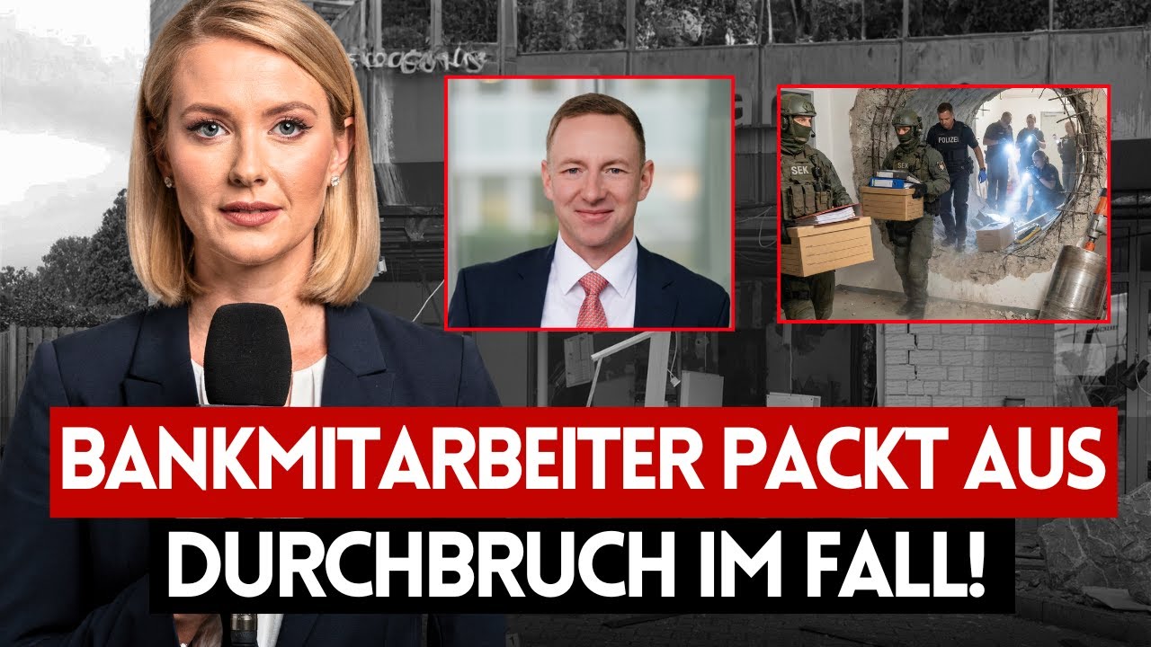 💥 GERADE EBEN!: Bankmitarbeiter packt neue Schock-Details aus! Wende im Jahrhundert-Bankraub!
