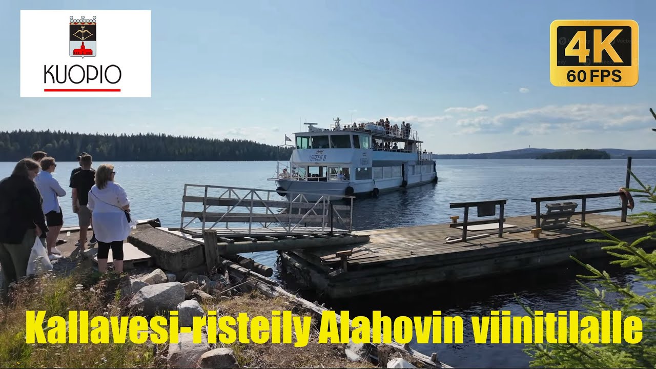 MATKAILU | Tunnelmia ja maisemia Kallavesi-risteilylt&auml; Alahovin viinitilalle 19.7.2025