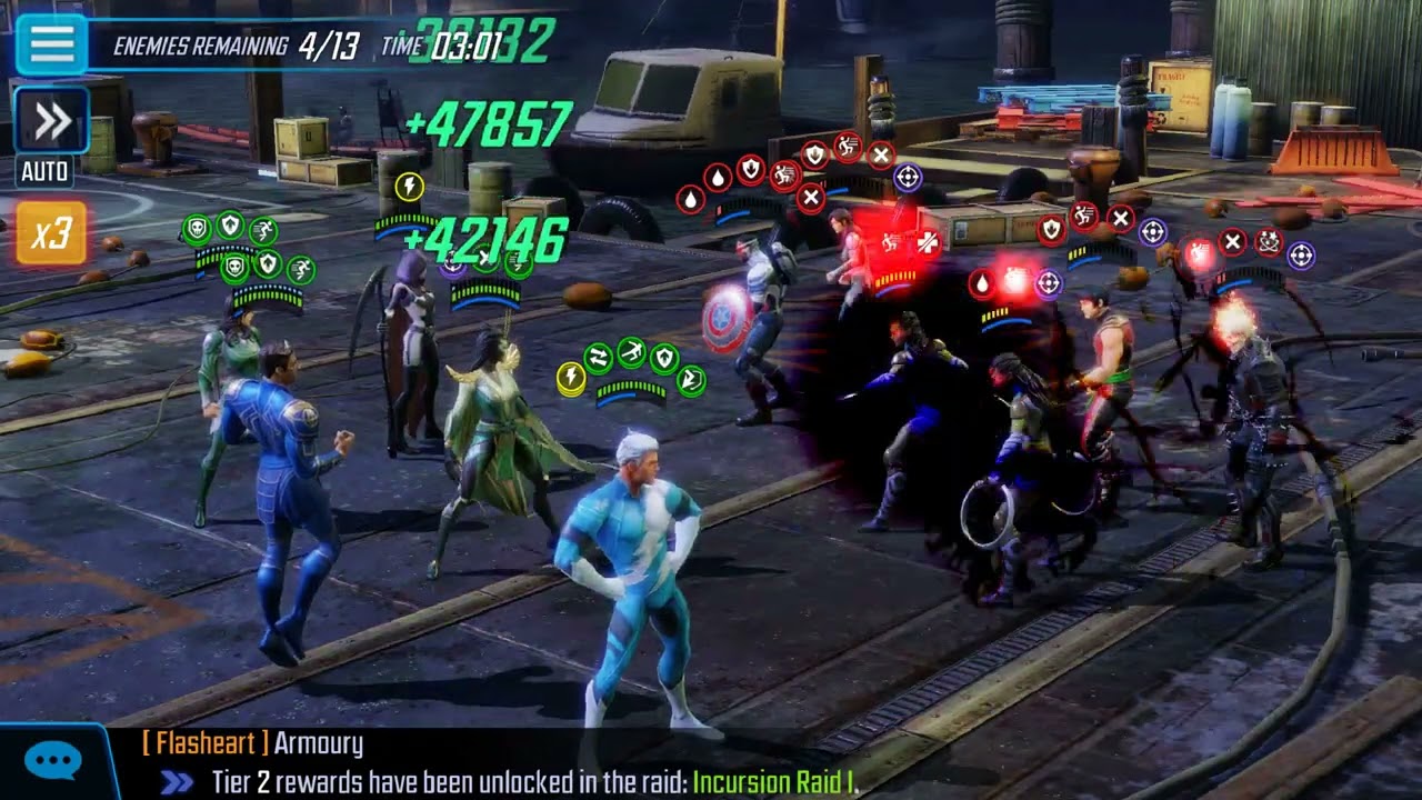 Incursion Raids - Mystic Node 1 - Difficulty 2