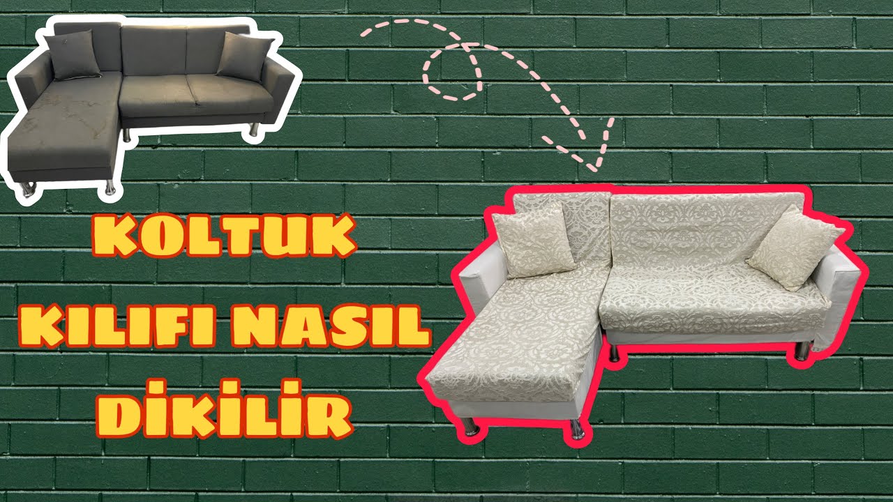 SAKIN PARA VERMEYİN(Koltuk Kılıfı Nasıl Dikilir/How to Sew a Seat Cover/Krndin Yap/DIY)
