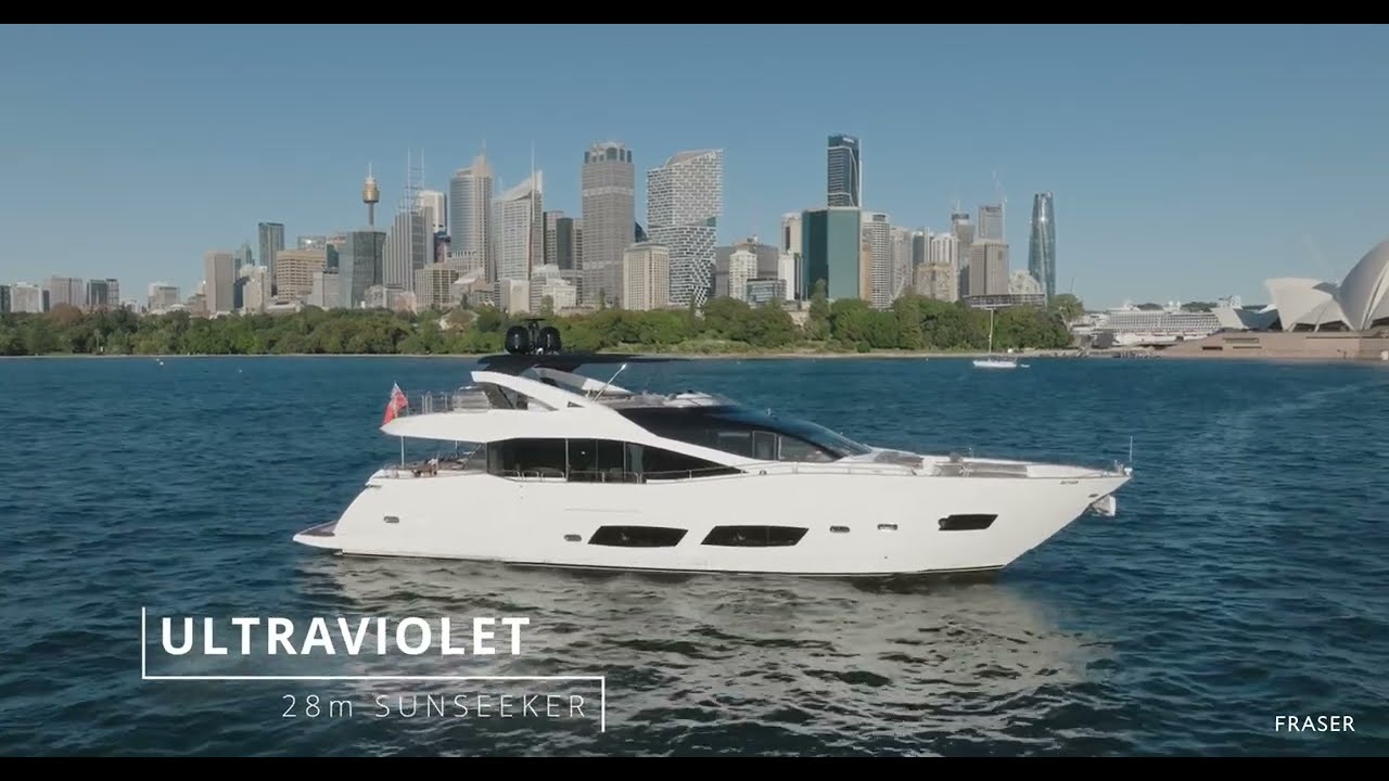 ULTRAVIOLET | 28M / 92' SUNSEEKER - Yacht for Sale