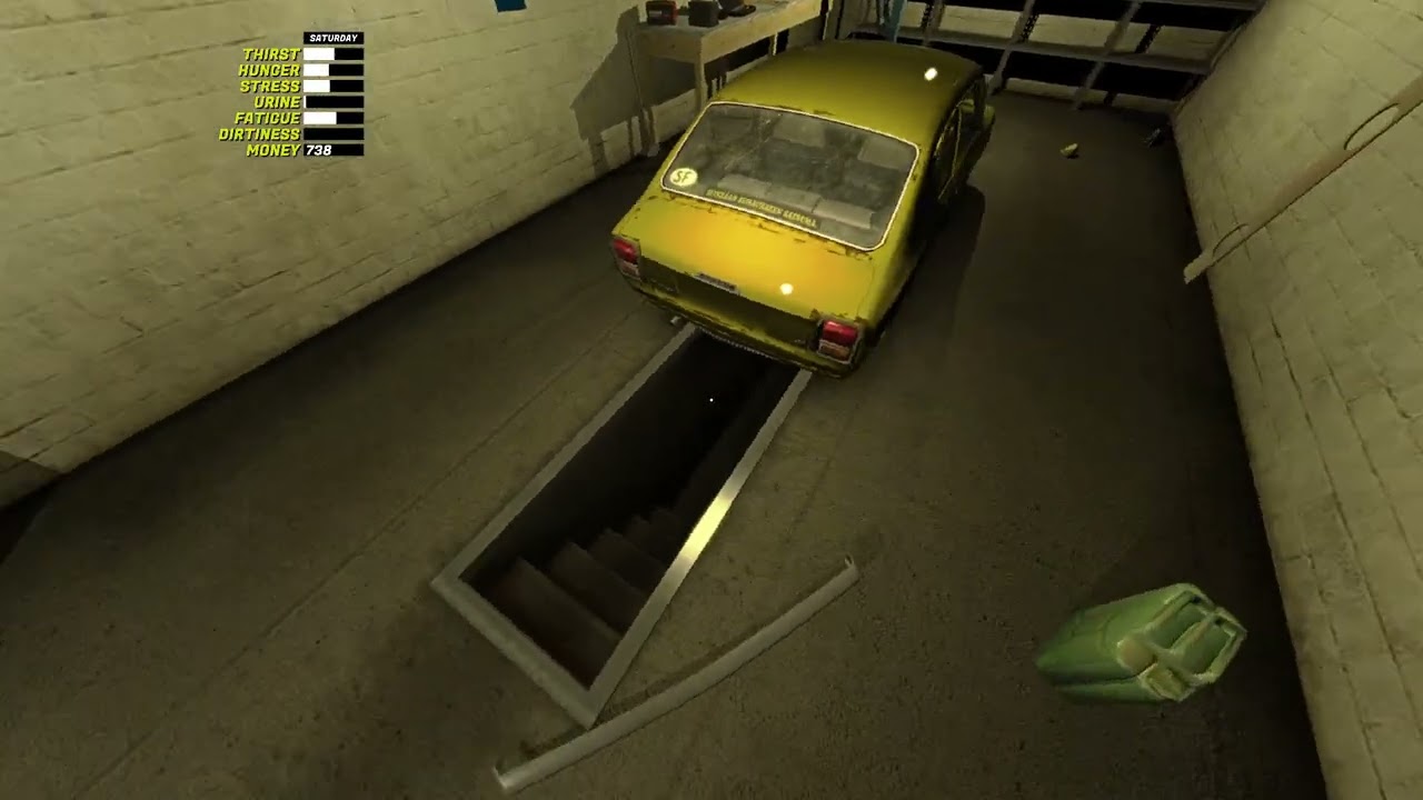 We finished the car in (My summer car)