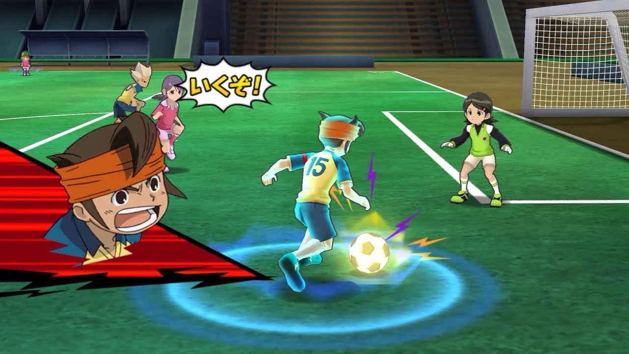 Inazuma Eleven Go Strikers 2013! Raimon Vs Inazuma Girls Wii 1080p (Dolphin/Gameplay)