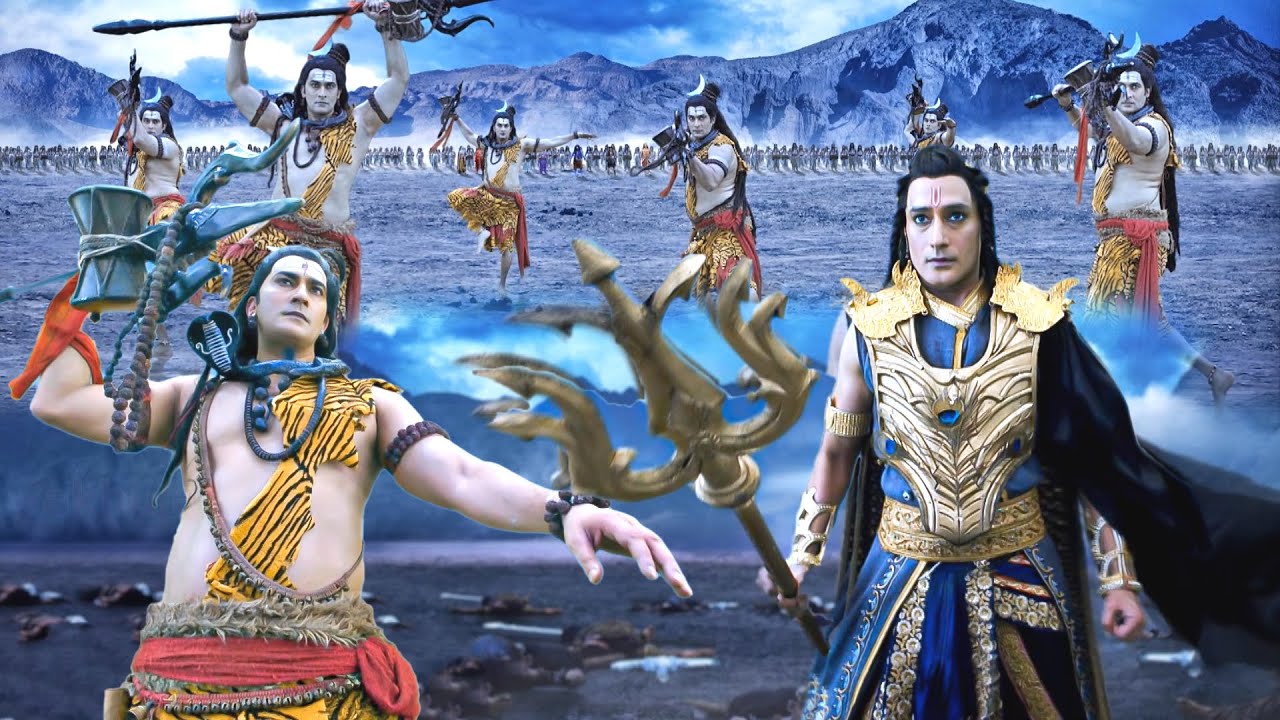 असुर शंखचूर और महादेव में हुआ भयानक युद्ध  || Vighnaharta Ganesh || @prabhuleela