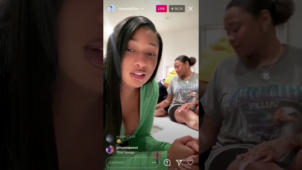 MeganTheeStallion IG Live ( 12/19/20 )