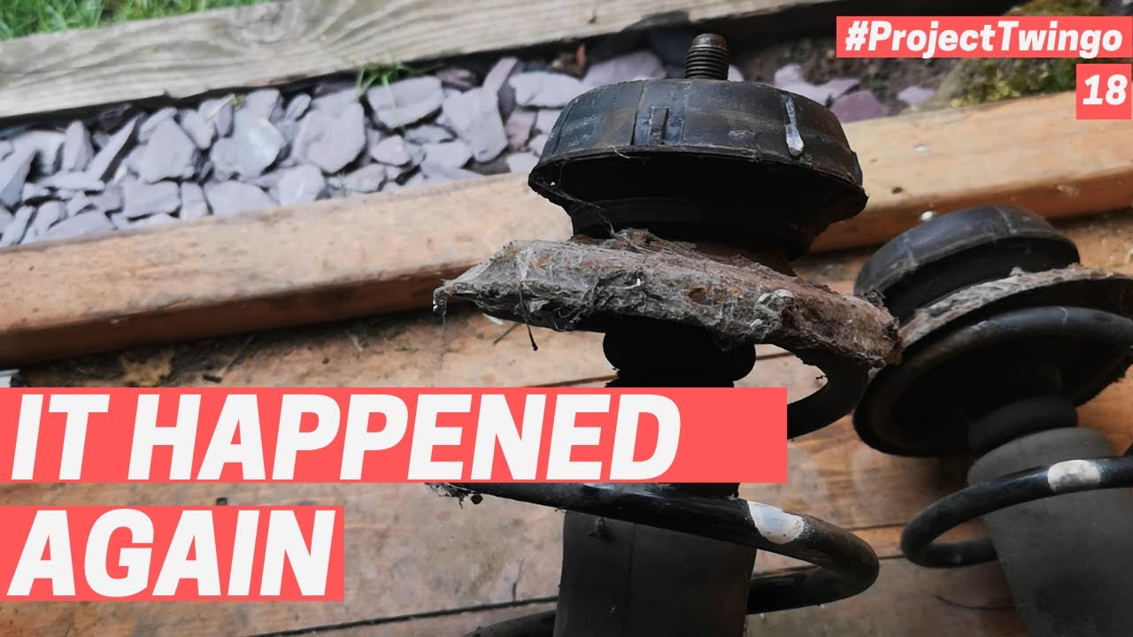 Project Twingo - Part 18 - Fixing the suspension, again.