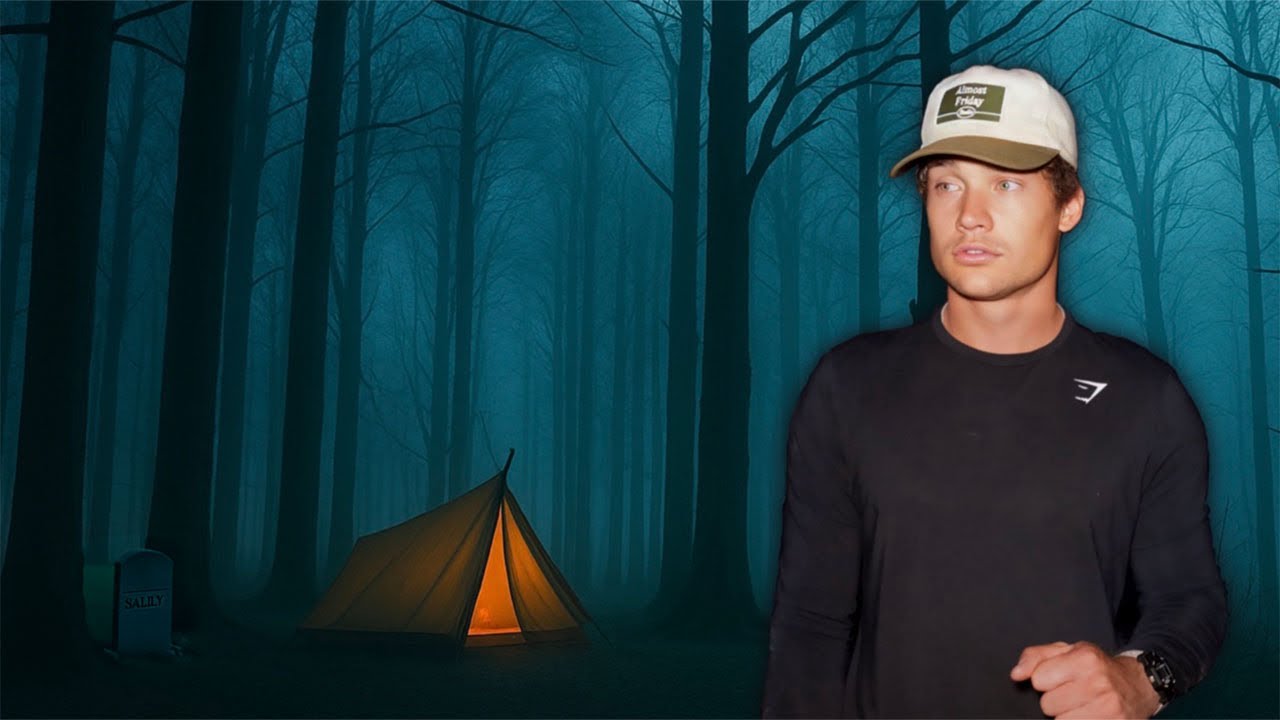 CAMPING OVERNIGHT IN THE UK’S MOST HAUNTED FOREST | SALLY IN THE WOODS