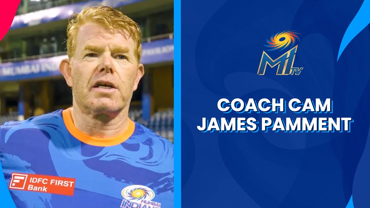 Coach Cam feat. James Pamment | Mumbai Indians