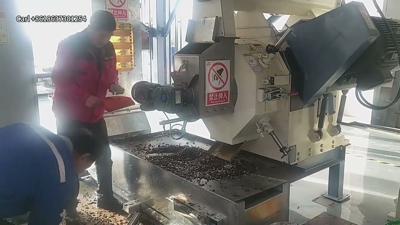 350 type ring die pellet machine produces chicken manure organic fertilizer pellets