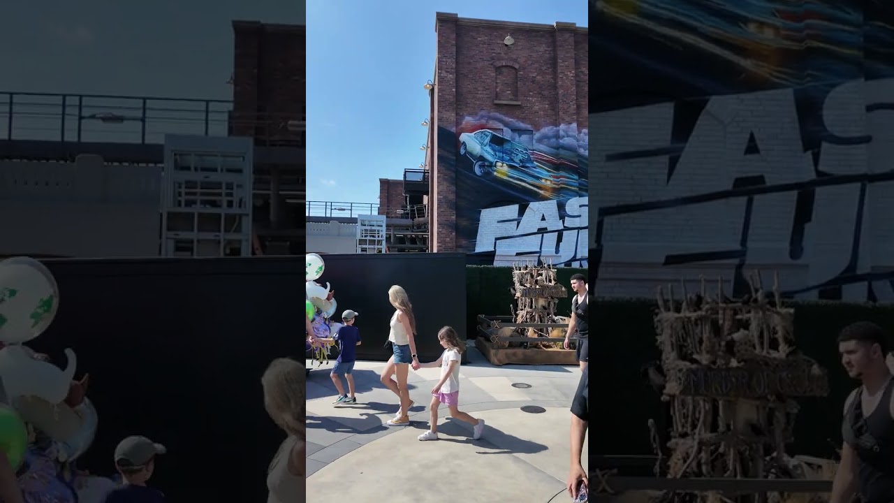 Fast and Furious Drift Coaster Construction Update 9-11-25 @universalstudioshollywood
