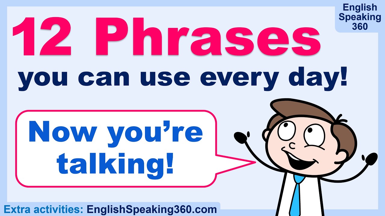 12 English Phrases Native Speakers Use Every Day | Everyday English with Quiz