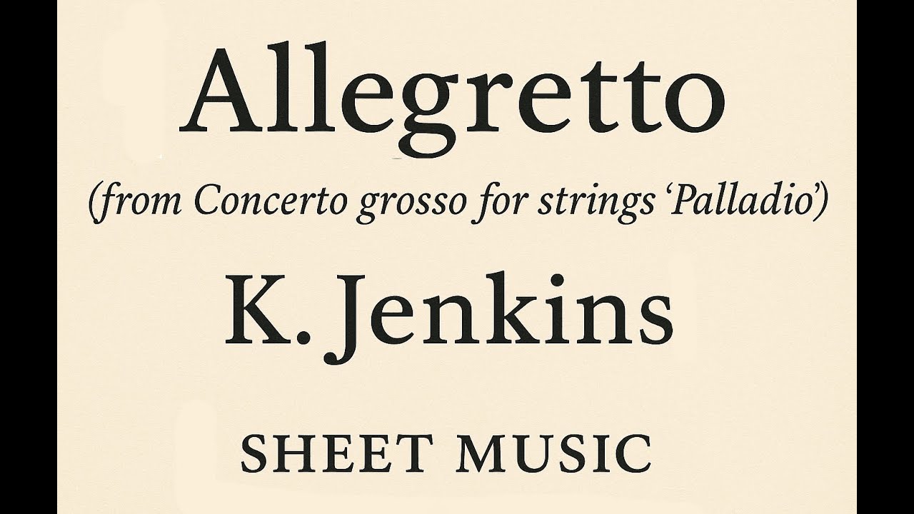 K. Jenkins - Allegretto (from 